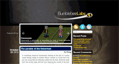 Desktop Screenshot of blog.bumblebeelabs.com